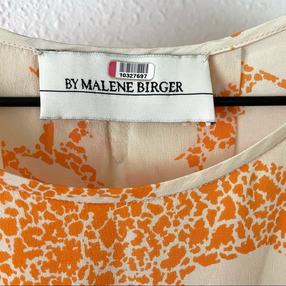 By Malene Birger floral Ondolina silk dress - Picture 8 of 10